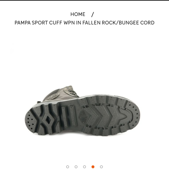 NWT Palladium boot Pampa Sport Cuff WPN waterproof - Picture 4 of 7